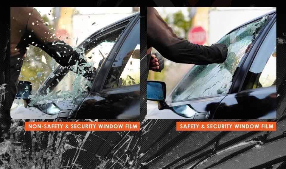 safe and secure window film
